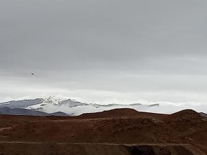 Horasan Dağları Beyaza Büründü