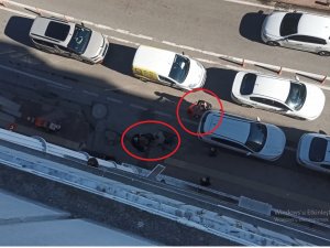 Trafikte Gergin Anlar