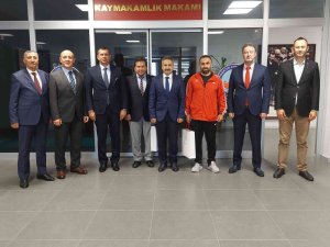Dünya Üçüncüsü Sporcu Başarısını Kaymakam Taşçı İle Paylaştı