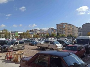 Eski Kapalı Pazar Alanı Otopark Oldu