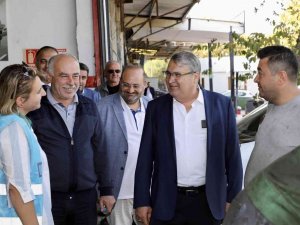 Başkan Çerçi Küçük Sanayi Esnafı İle Buluştu