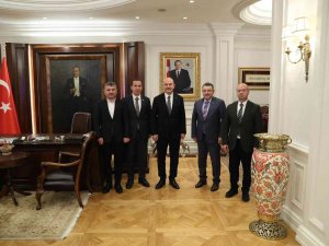 Ortahisar Belediye Başkanı Genç’ten Bakan Soylu’ya Ziyaret