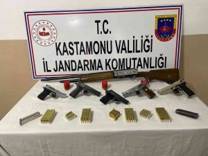 Kastamonu’da Kaçak Silah Operasyonu: 2 Gözaltı