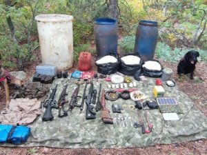Hatay’da Pkk’ya Ait 4 Depoda Çok Sayıda Mühimmat Ve Yaşam Malzemesi Ele Geçirildi