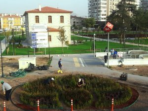 Keçiören Milli Mücadele Ve Kurtuluş Müzesi Peyzaj Çalışmaları Devam Ediyor