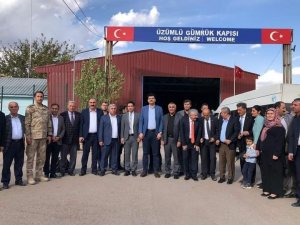 Kaymakam Kurt, Üzümlü Sınır Kapısı’nı Ziyaret Etti