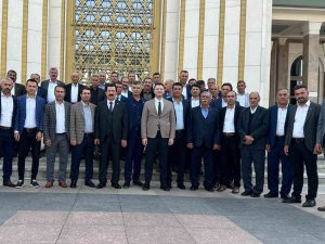 Milletvekili Toprak, Muhtar Hemşehrilerini Ankara’da Ağırladı