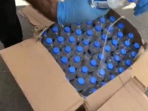 58 Buçuk Litre Sahte Alkol Ele Geçirildi