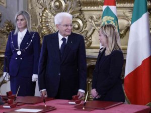 İ̇talya’da Meloni Hükümeti Yemin Ederek Göreve Başladı