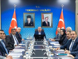 Tbmm Başkanı Şentop, Ergene Havzası Koruma Eylem Planı Son Durum Toplantısına Katıldı