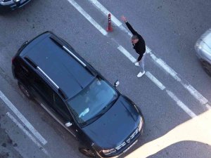 Samsun’da Trafikte Yol Verme Gerginliği