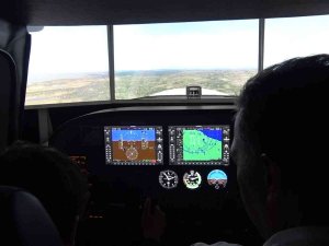 Yalova’da Çocuklara Simülatörlü Uçuş Eğitimi