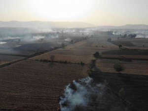 Sakarya’nın Korkulu Rüyası Anız Yangınları Ekipleri Harekete Geçirdi