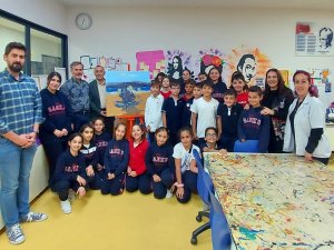 Ressam Doç. Dr. Türe Sanko’lu Öğrencilerle Buluştu
