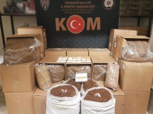 Eskişehir’de Kaçak Tütün Operasyonu