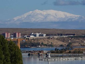 Beyaza Bürünen Süphan Dağı Görüntüsüyle Hayran Bıraktı