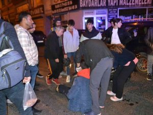 Hatalı Sollama Kazayla Sonuçlandı: O Anlar Kamerada