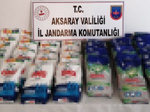 Aksaray Jandarmadan “Sahte Deterjan” Operasyonu