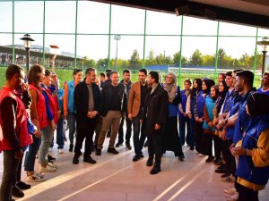 Gençlik Hizmetleri Genel Müdürü Topoğlu Elazığ’da Gençlerle Buluştu