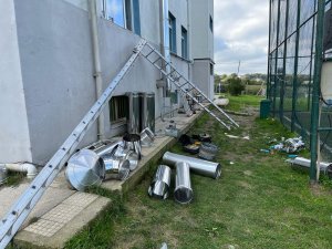 Sinop’ta Okulda İş Kazası: 2 Yaralı