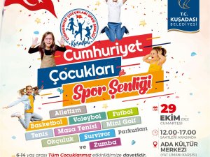Kuşadası’nda Spor Şenliği Düzenlenecek