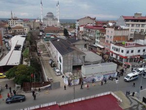 Tarihi Kadınlar Pazarı İnşaatının Yüzde 73’ü Tamamlandı