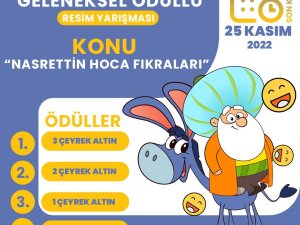 Çocuklar Nasreddin Hoca Fıkralarını Resimleyecek