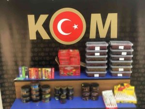 Keşan’da Çok Sayıda Kaçak Elektronik Sigara Ve Nargile Tütünü Ele Geçirildi