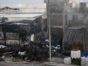 Kocaeli’de Petrol Firmasında Çıkan Yangın Güçlükle Söndürüldü