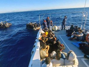 Datça’da 64 Düzensiz Göçmen Yakalandı