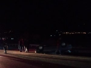 Yola Çıkan Domuz Sürüsü Kazaya Neden Oldu