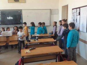 Hisarcık Atatürk İ̇lkokulu’nda Sınıf Başkanlığı Seçimi