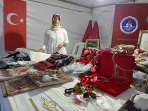Kahramanmaraş’ta El Emeği Göz Nuru Ürünler Sergileniyor