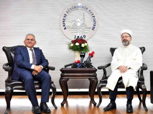 Diyanet İ̇şleri Başkanı Erbaş’tan Başkan Büyükkılıç’a Ziyaret