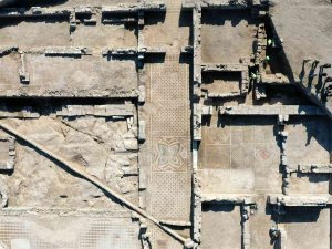 Geç Roma, Erken Bizans Döneminden Kalan Sağlam Mozaik Taban Döşemeler Gün Yüzüne Çıkıyor