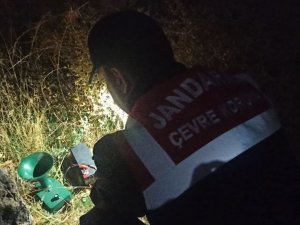 Aksaray Jandarması Kaçak Avcıların Akülü Ses Tuzağını Bozdu