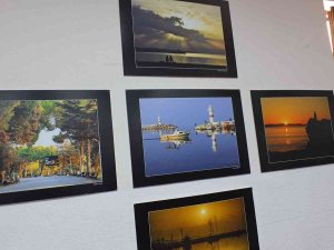 Burhaniye’de Reha Yurdakul Kültür Merkezi Sergi Salonu Gibi Oldu