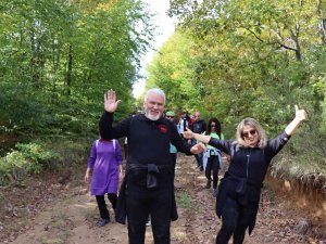 Doğanın Tadını Yürüyüş İle Çıkardılar