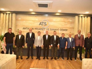 Başkan Tütüncü’den, Atso Başkanı Bahar’a Ziyaret