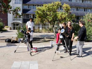 Muğla’da Öğrenciler Güneş Tutulmasını İzledi