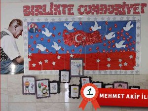 “29 Ekim Cumhuriyet Bayramı” Temalı Resim Yarışmasının Sonuçları Açıklandı