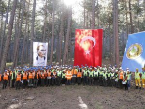 Muğla Orman Bölge Müdürlüğü’nde Üretim Tatbikatı Yapıldı