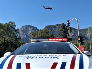 Antalya’da Helikopterli Trafik Denetiminde Ceza Yağdı