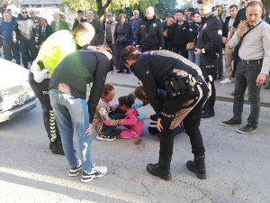 Karaman’da Otomobilin Çarptığı Kız Çocuğu Yaralandı