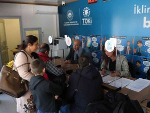 Sosyal Konut Tırına Samsunlulardan Yoğun İlgi