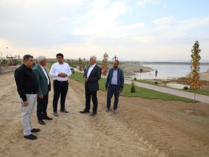 Malatya’nın İlk Sahil Parkı Projesi Tüm Hızıyla Sürüyor