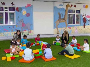 Yaşar Baydoğan Kadın Ve Çocuk Atölyesinde Minikler Eğitime Başladı