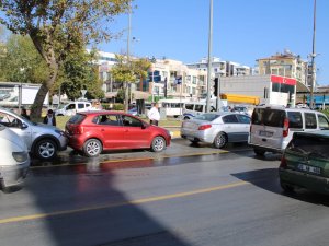 Aydın’da Zincirleme Trafik Kazası: 1 Yaralı
