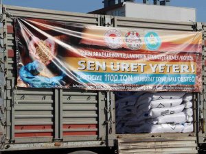 Manisalı Üreticilere 1100 Ton Hububat Tohumu Dağıtıldı