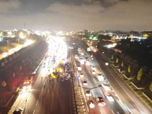 Sancaktepe’de Zincirleme Kaza: 1 Yaralı